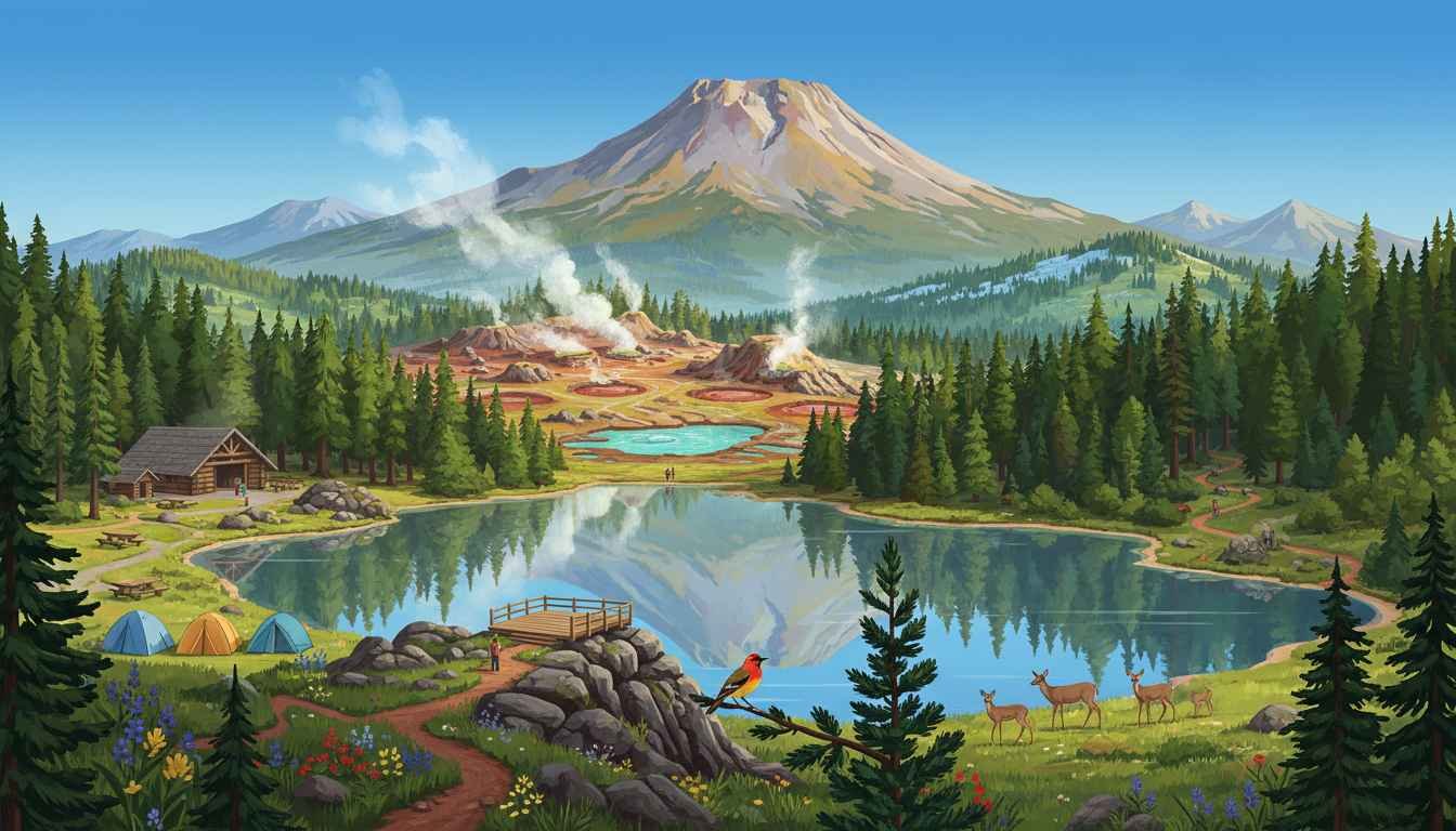 lassen volcanic national park places to visit