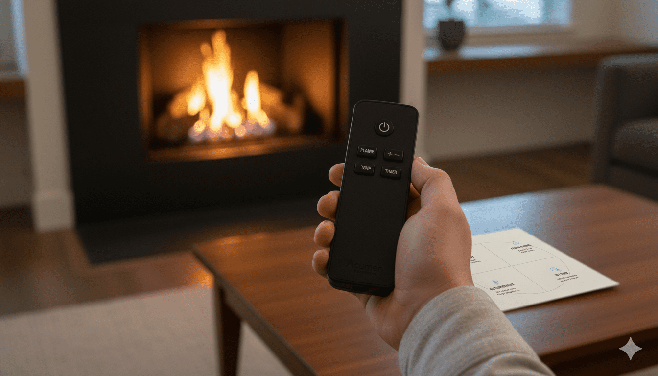 Acumen Technologies Fireplace Remote