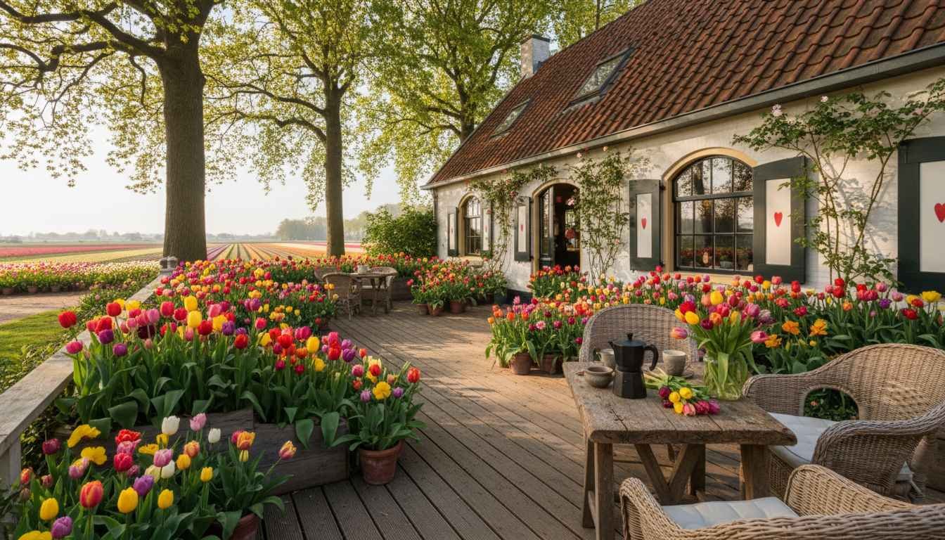 best place to stay to visit keukenhof