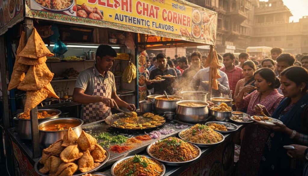 best places to visit in delhi for street food