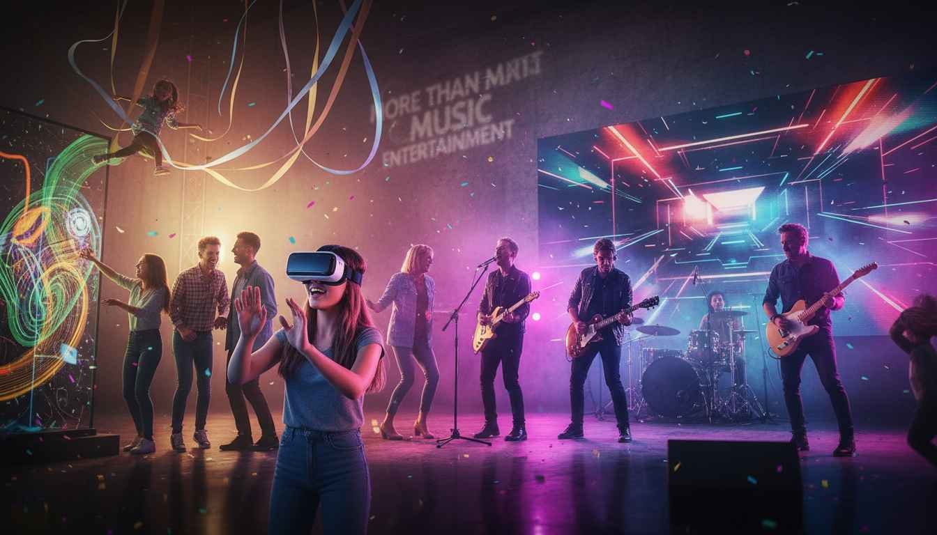 more than music entertainment