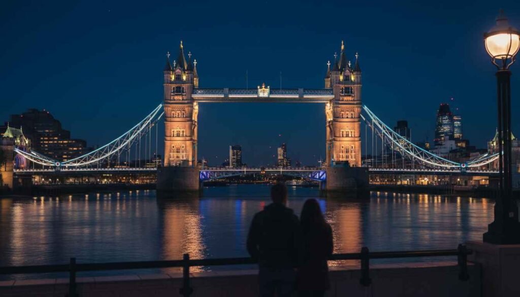 places to visit in london at night